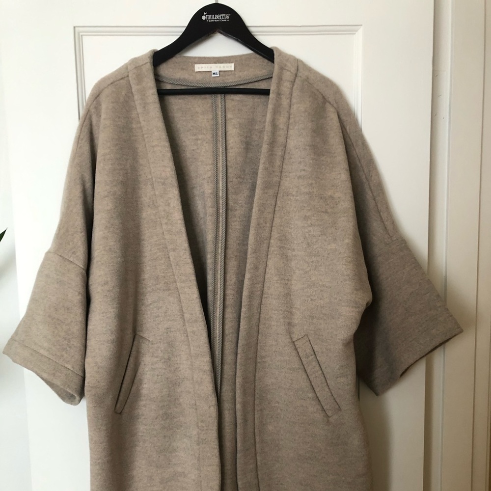 Erica Tanov Cashmere / Wool Cocoon Coat M/L